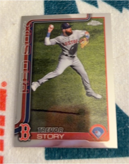2025 Topps Chrome #232 Trevor Story — front