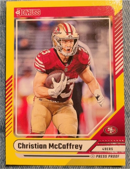 2024 Donruss #205 Christian McCaffrey — front