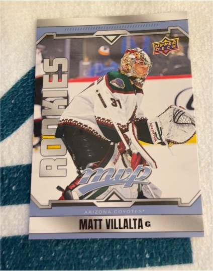 2024-25 Upper Deck MVP #231 Matt Villalta — front