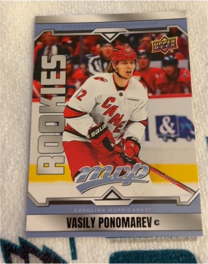 2024-25 Upper Deck MVP #241 Vasily Ponomarev — front
