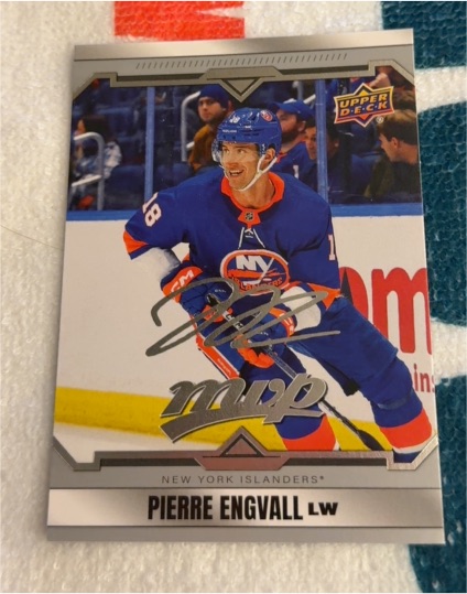 2024-25 Upper Deck MVP #18 Pierre Engvall — front