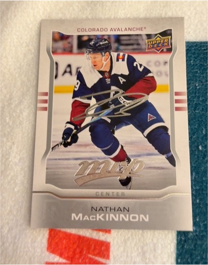 2024-25 Upper Deck MVP 10th Anniversary #MR-29 Nathan MacKinnon — front