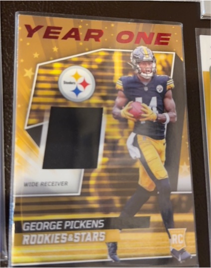 2022 Panini Rookies & Stars #YO-GP George Pickens Year One — front