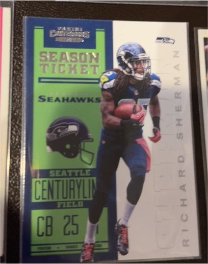 2012 Panini Contenders Season Ticket #86 Richard Sherman — front