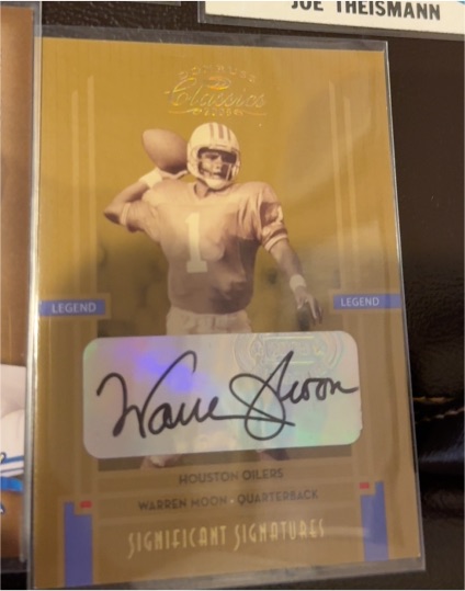 2005 Donruss Classics Legend Significant Signatures Warren Moon — front