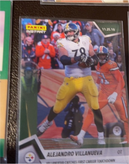 2018 Panini Instant #unknown Alejandro Villanueva — front