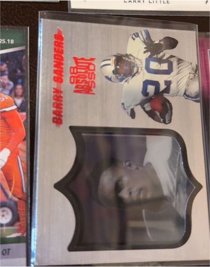1998 Playoff Absolute SSD #62 Barry Sanders — front