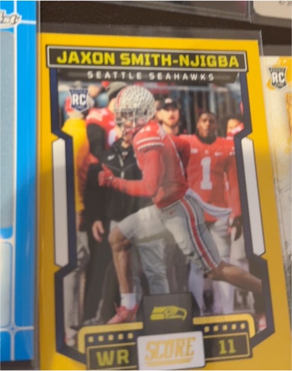 2023 Panini Score #348 Jaxon Smith-Njigba — front