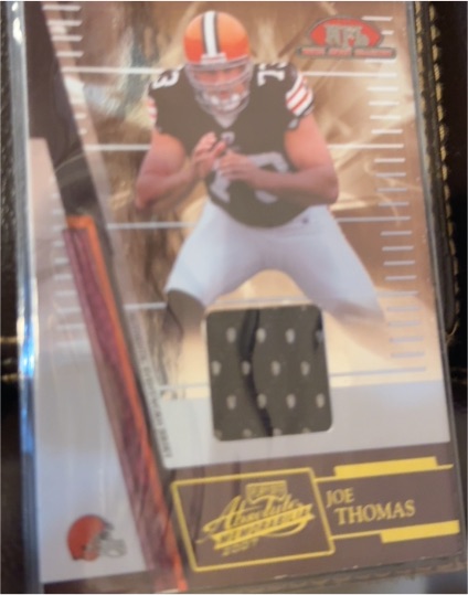 2007 Playoff Absolute Memorabilia Rookie Jersey Collection #RJC-2 Joe Thomas — front