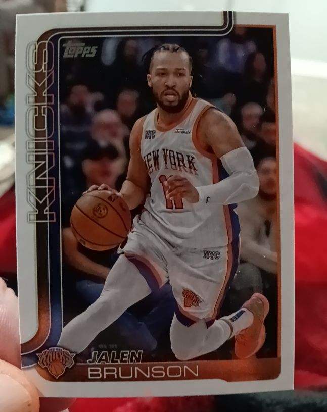2025-26 Topps #14 Jalen Brunson — front