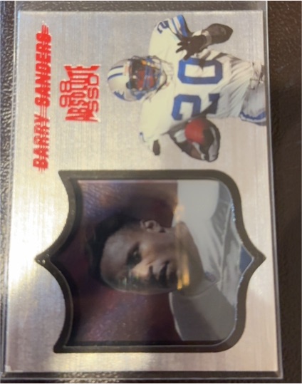 1998 Playoff Absolute SSD #62 Barry Sanders — front