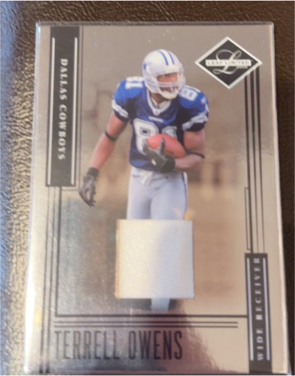 2006 Leaf Limited #44 Terrell Owens — front