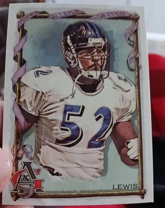 2023 Topps Composite Allen & Ginter #417 Ray Lewis — front
