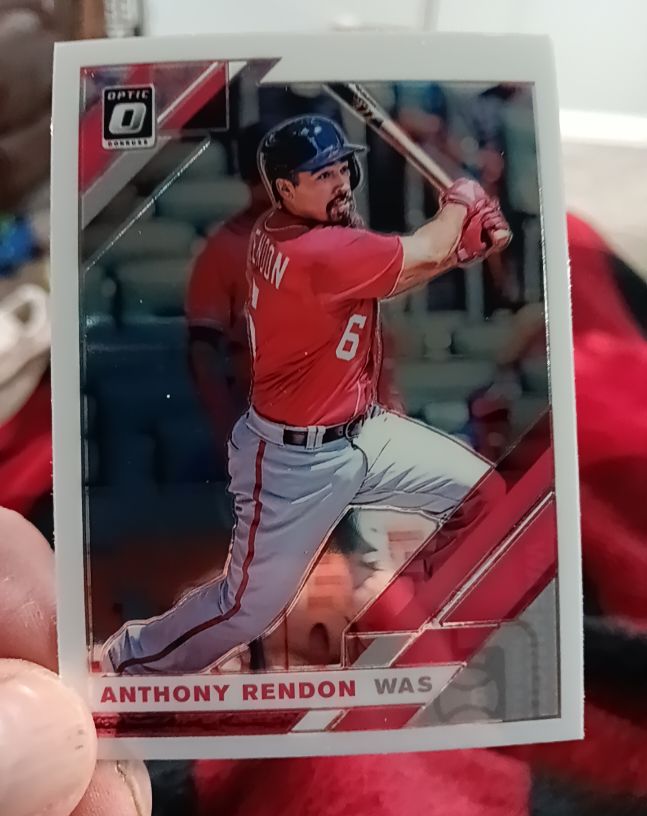 2019 Donruss Optic #180 Anthony Rendon — front