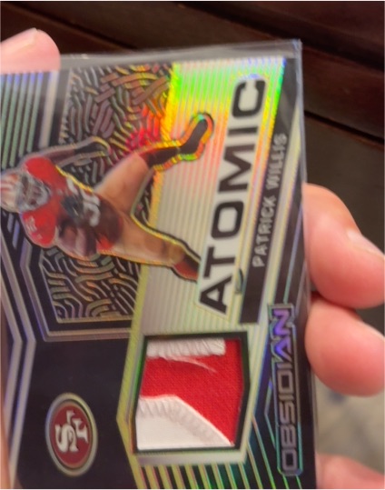 2021 Panini Obsidian #AM-PW Patrick Willis — front