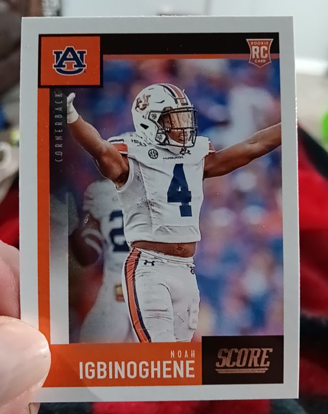 2020 Score #335 Noah Igbinoghene — front