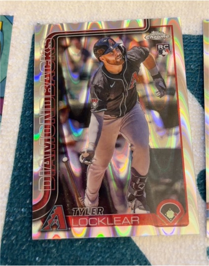 2025 Topps Chrome Update #USC80 Tyler Locklear — front