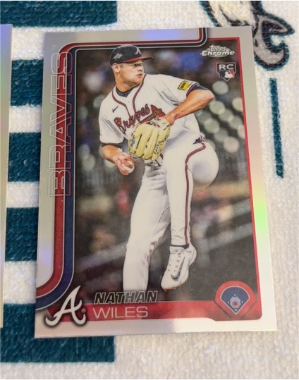 2025 Topps Chrome Update #USC172 Nathan Wiles — front