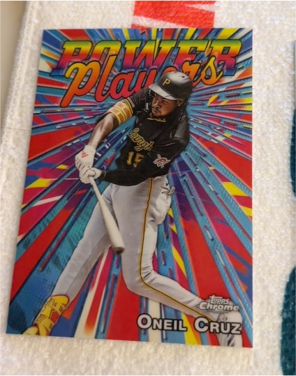 2025 Topps Chrome Update #PP-42 Oneil Cruz Power Players — front