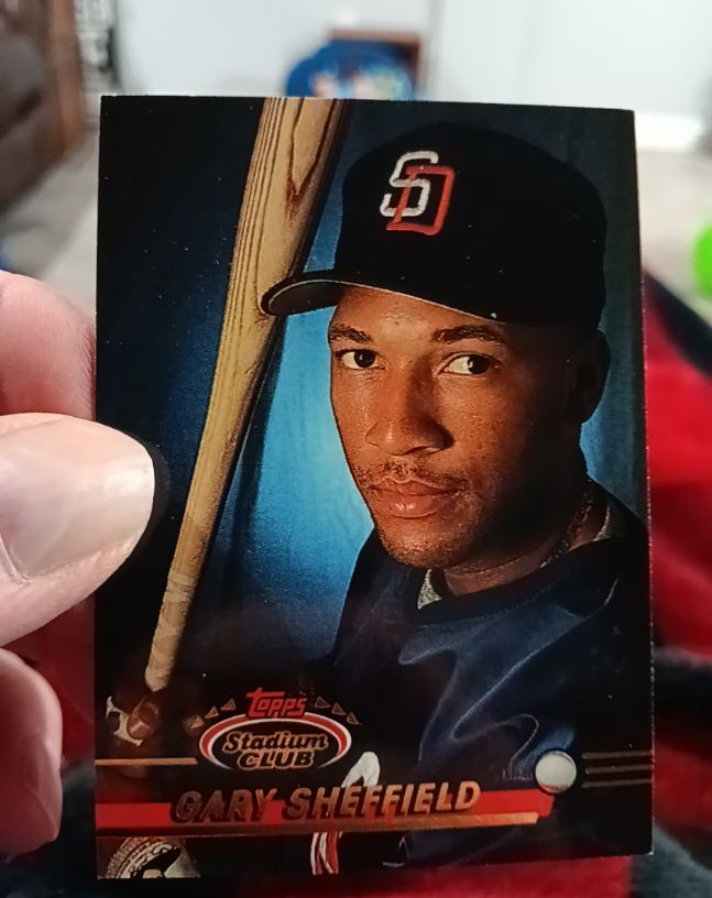 1993 Topps Stadium Club #618 Gary Sheffield — front