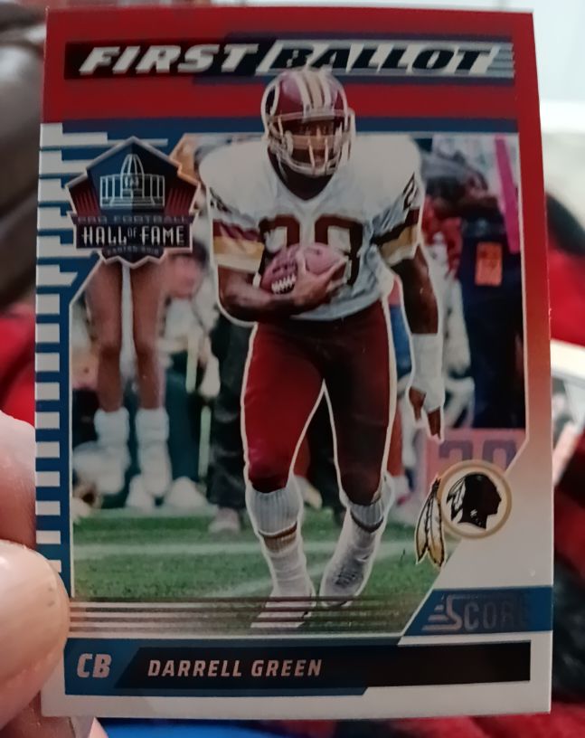 2025 Panini Score First Ballot #3 Darrell Green — front