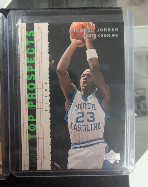 2003-04 Upper Deck UD Top Prospects #1 Michael Jordan — front