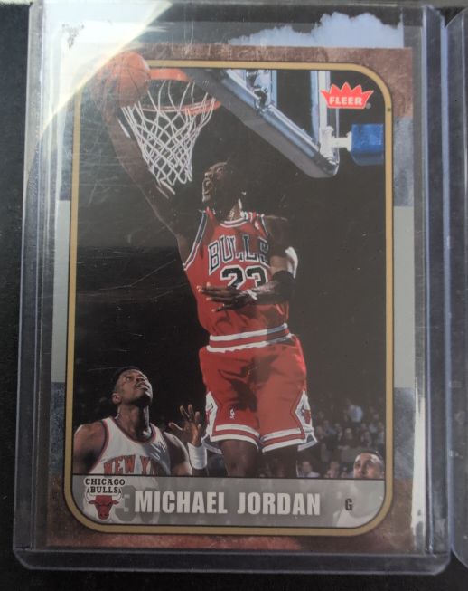 1990 Fleer #41 Michael Jordan — front