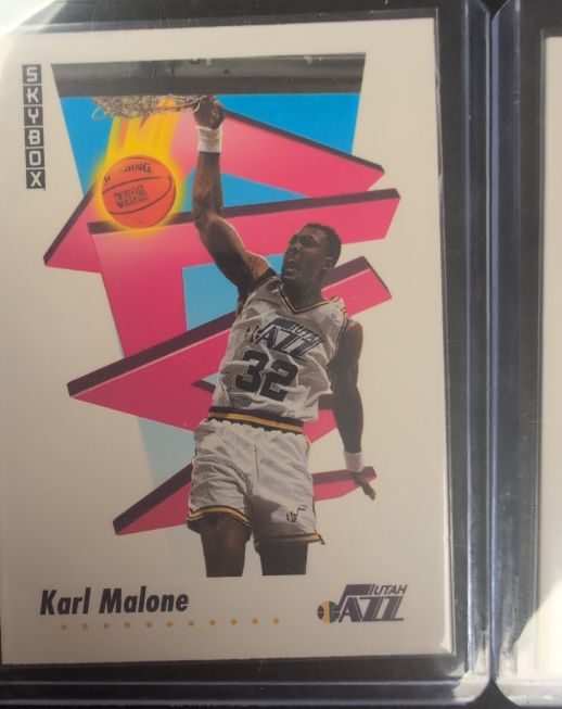 1991-92 SkyBox #283 Karl Malone — front
