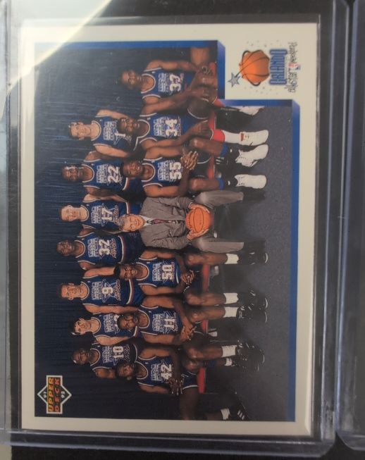 1991 Upper Deck #450 1992 NBA West All-Star Checklist — front