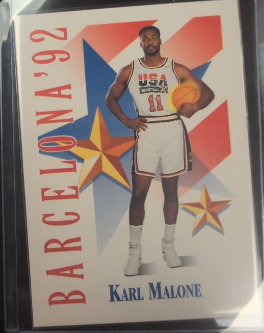 1991-92 SkyBox #535 Karl Malone — front