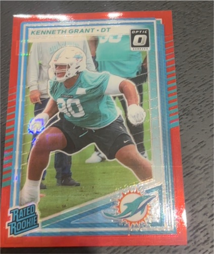 2025 Panini Donruss Optic #370 Kenneth Grant — front