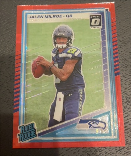 2025 Panini Donruss Optic #307 Jalen Milroe — front