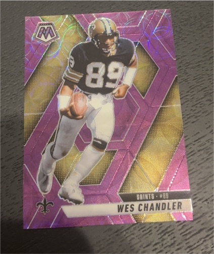2025 Panini Mosaic Football #74 Wes Chandler — front