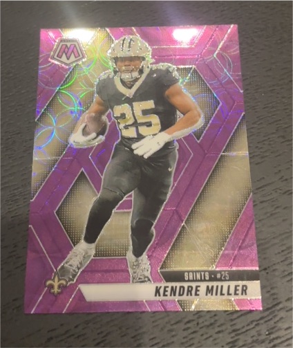 2025 Panini Mosaic #124 Kendre Miller — front
