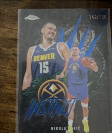 2025-26 Topps Chrome #INS-1 Nikola Jokic Instinct — front