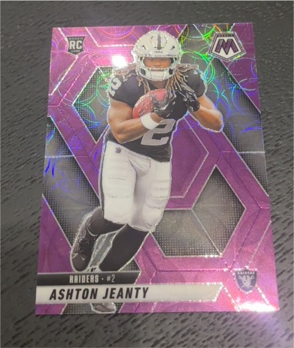 2025 Panini Mosaic #345 Ashton Jeanty — front