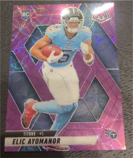 2025 Panini Mosaic #333 Elic Ayomanor — front