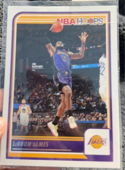 2023-24 Panini NBA Hoops #52 LeBron James — front