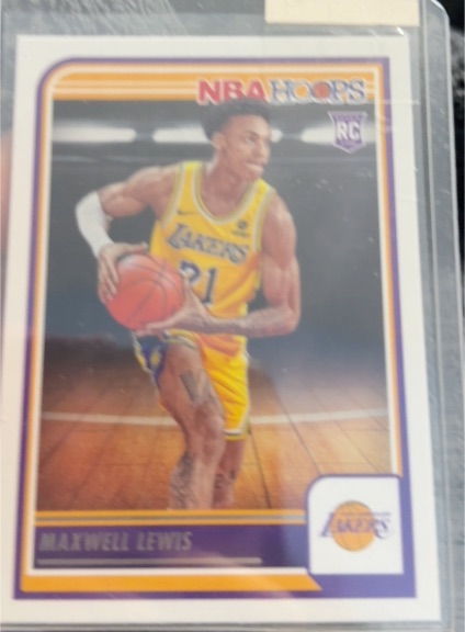 2023-24 Panini NBA Hoops #239 Maxwell Lewis — front
