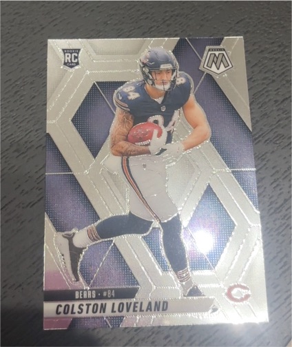 2025 Panini Mosaic #84 Colston Loveland — front