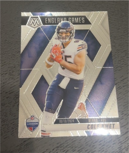 2025 Panini Mosaic England Games #254 Cole Kmet — front
