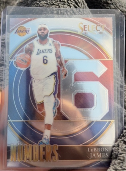 2021-22 Panini Select #6 LeBron James — front