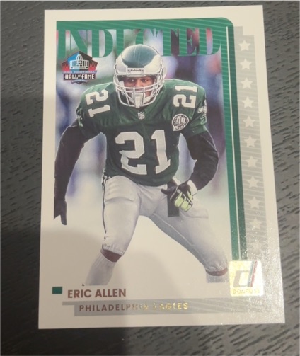 2025 Donruss #I-EAN Eric Allen Inducted — front