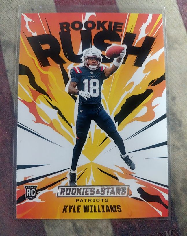 2025 Panini Rookies & Stars #11 Kyle Williams Rookie Rush — front