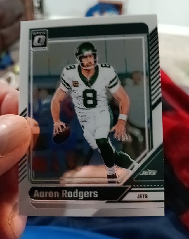 2024 Panini Donruss Optic #152 Aaron Rodgers — front