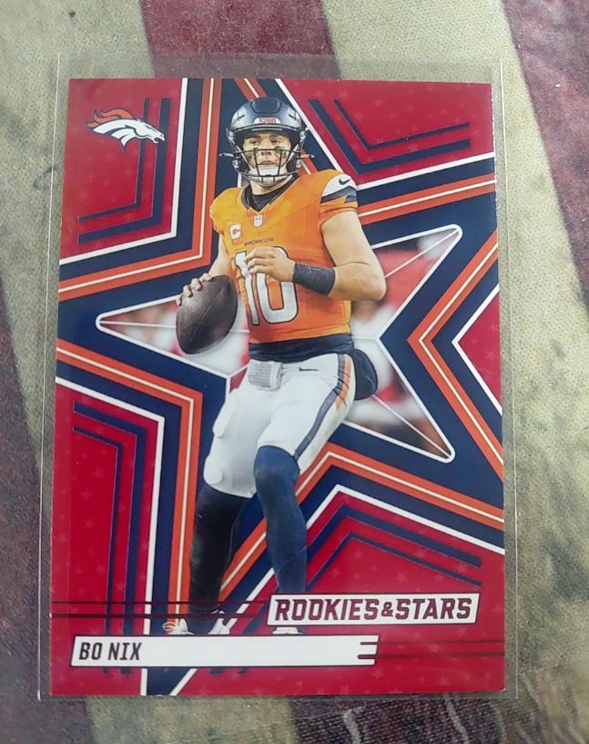 2025 Panini Rookies & Stars #4 Bo Nix — front