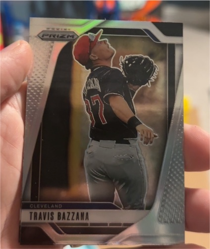 2025 Panini Prizm #29 Travis Bazzana Cleveland Guardians — front