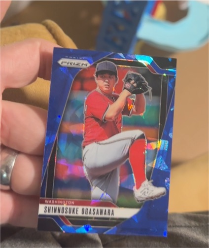 2025 Panini Prizm #165 Shinnosuke Ogasawara — front