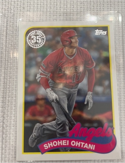2024 Topps #89B-16 Shohei Ohtani 1989 Throwback 35th Anniversary — front