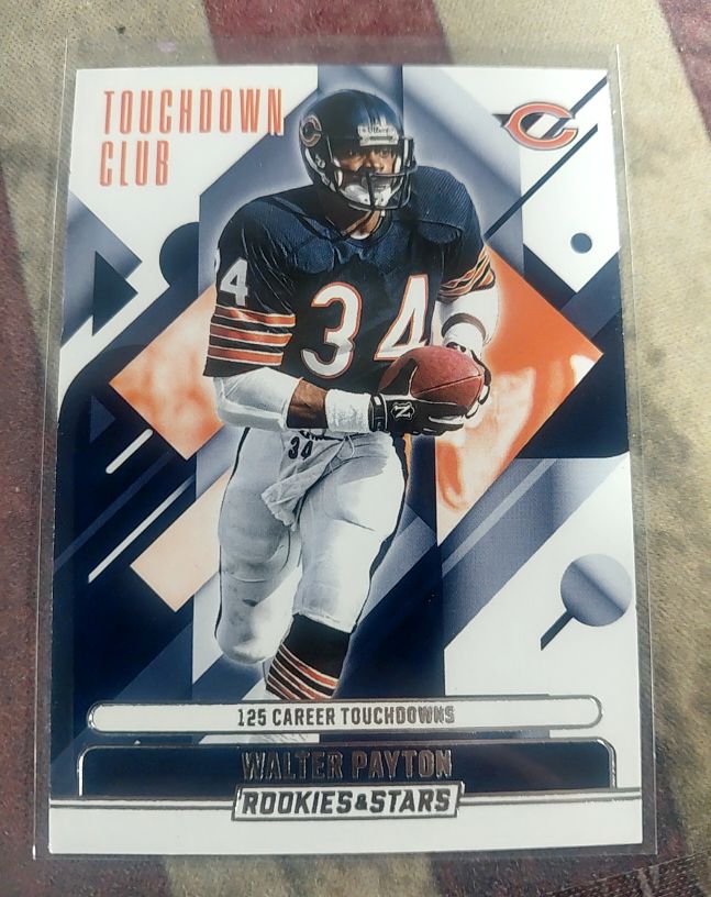 2025 Panini Rookies & Stars #6 Walter Payton Touchdown Club — front